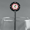 Region 3 Logo Black Plastic 5.5" Stir Stick - Round - Main