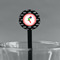 Region 3 Logo Black Plastic 7" Stir Stick - Round - Main