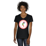 Region 3 Logo Women's V-Neck T-Shirt - Black