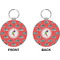 Region 3 Logo Circle Keychain (Front + Back)