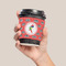 Region 3 Logo Coffee Cup Sleeve - LIFESTYLE