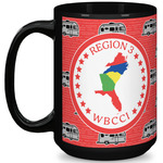 Region 3 Logo 15 oz Coffee Mug - Black