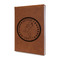 Region 3 Logo Cognac Leatherette Journal - Main