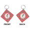 Region 3 Logo Diamond Keychain (Front + Back)