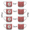 Region 3 Logo Double Shot Espresso Cup - Set of 4 - Front & Back