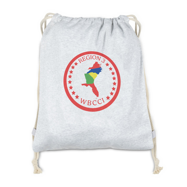 Custom Region 3 Logo Drawstring Backpack - Sweatshirt Fleece