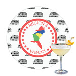 Region 3 Logo Printed Drink Topper