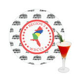 Region 3 Logo Printed Drink Topper - 2.5"