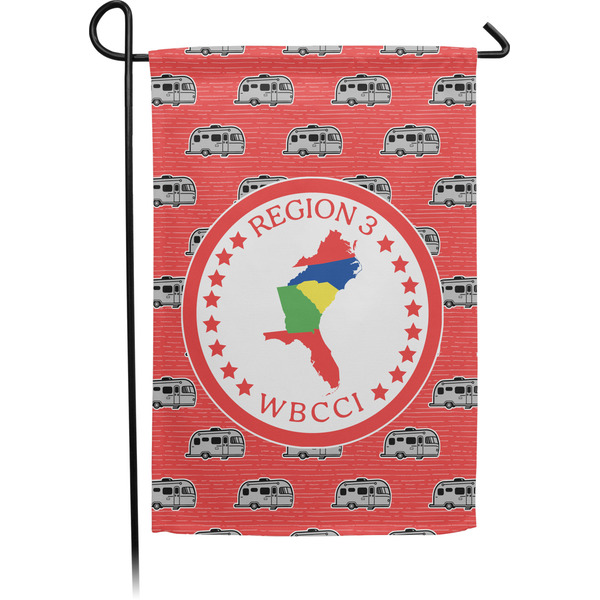 Custom Region 3 Logo Garden Flag - Small - Double-Sided