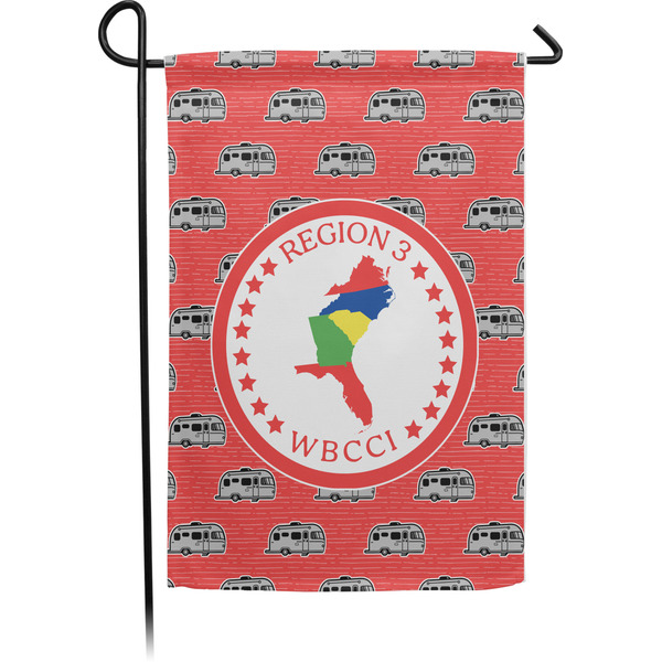 Custom Region 3 Logo Garden Flag