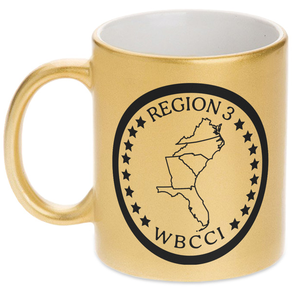 Custom Region 3 Logo Metallic Mug