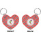 Region 3 Logo Heart Keychain (Front + Back)