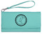 Region 3 Logo Ladies Wallet - Leather - Teal - Front View