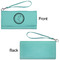 Region 3 Logo Ladies Wallets - Faux Leather - Teal - Front & Back View