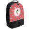 Region 3 Logo Large Backpack - Black - Angled View