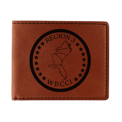 Region 3 Logo Leatherette Bifold Wallet