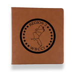 Region 3 Logo Leather Binder - 1" - Rawhide