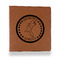 Region 3 Logo Leather Binder - 1" - Rawhide - Front View