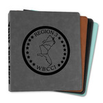 Region 3 Logo Leather Binder - 1"