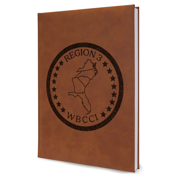 Custom Region 3 Logo Leatherette Journal - Large - Single-Sided