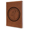 Region 3 Logo Leatherette Journal - Large - Single Sided - Angle View