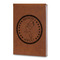 Region 3 Logo Leatherette Journals - Large - Double Sided - Angled View