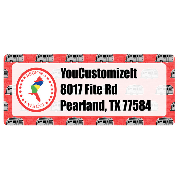 Custom Region 3 Logo Return Address Labels