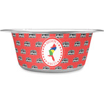 Region 3 Logo Stainless Steel Dog Bowl