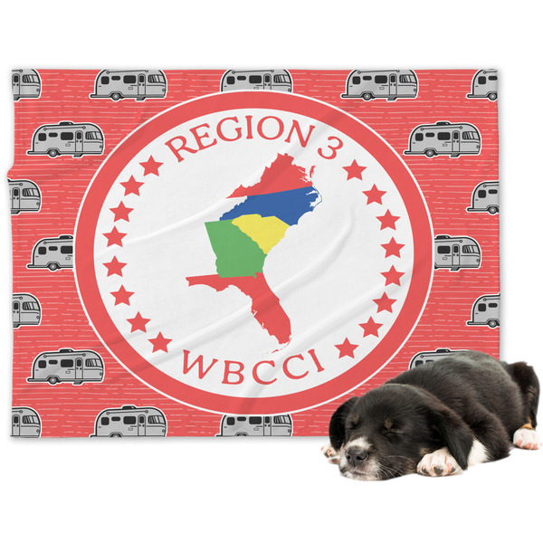 Custom Region 3 Logo Dog Blanket - Large