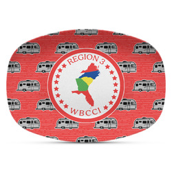 Region 3 Logo Plastic Platter - Microwave & Oven Safe Composite Polymer