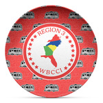 Region 3 Logo Microwave Safe Plastic Plate - Composite Polymer