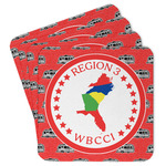 Region 3 Logo Square Paper Coasters