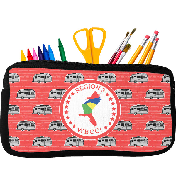 Custom Region 3 Logo Neoprene Pencil Case