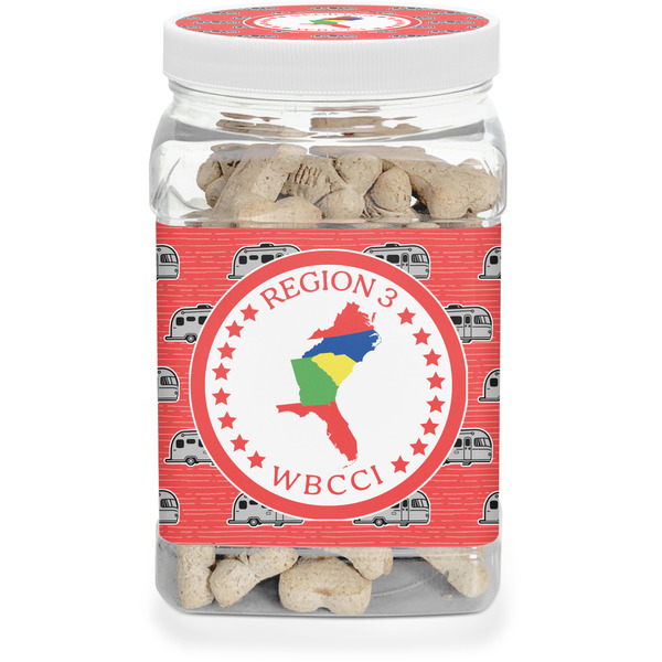 Custom Region 3 Logo Dog Treat Jar