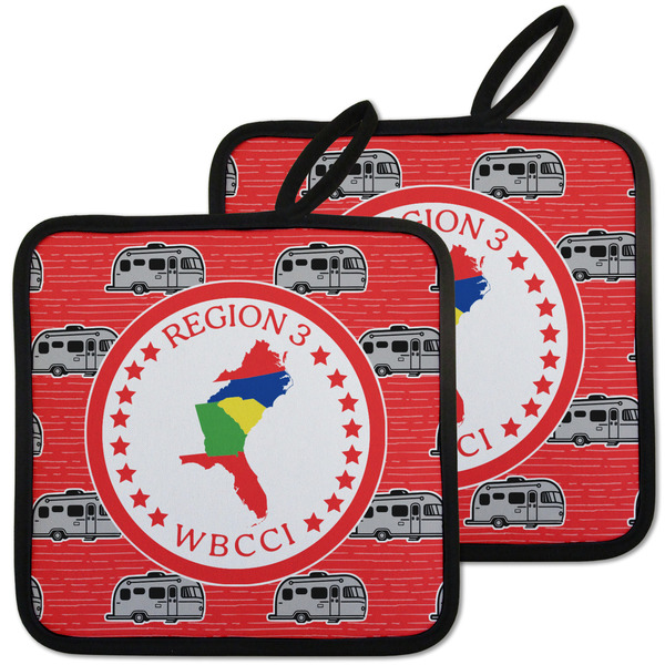 Custom Region 3 Logo Pot Holders - Set of 2