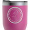 Region 3 Logo RTIC Tumbler - Magenta - Close Up