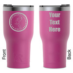 Region 3 Logo RTIC Tumbler - Magenta - Laser Engraved - Double-Sided