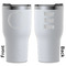 Region 3 Logo RTIC Tumbler - White - Double Sided - Front and Back