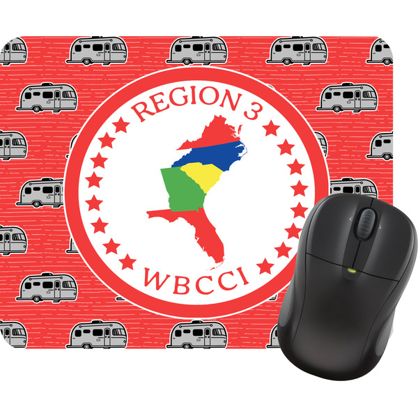 Custom Region 3 Logo Rectangular Mouse Pad