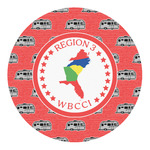 Region 3 Logo Round Decal - XLarge