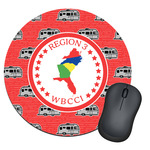 Region 3 Logo Round Mouse Pad