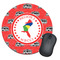 Region 3 Logo Round Mouse Pad - LIFESTYLE 1