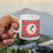 Region 3 Logo Single Shot Espresso Cup - Lifestyle in Hand