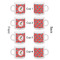 Region 3 Logo Single Shot Espresso Cup - Set of 4 - Front & Back