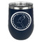 Region 3 Logo Stainless Wine Tumblers - Navy - Single Sided - Front