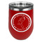 Region 3 Logo Stainless Wine Tumblers - Red - Double Sided - Front