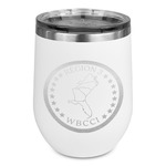 Region 3 Logo Stemless Stainless Steel Wine Tumbler - White - Single-Sided