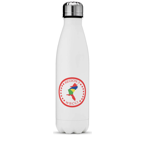 Custom Region 3 Logo Water Bottle - 17 oz - Stainless Steel - Full Color Printing