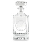 Region 3 Logo Whiskey Decanter - 26 oz Square