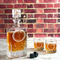 Region 3 Logo Whiskey Decanters - 26oz Rect - Lifestyle